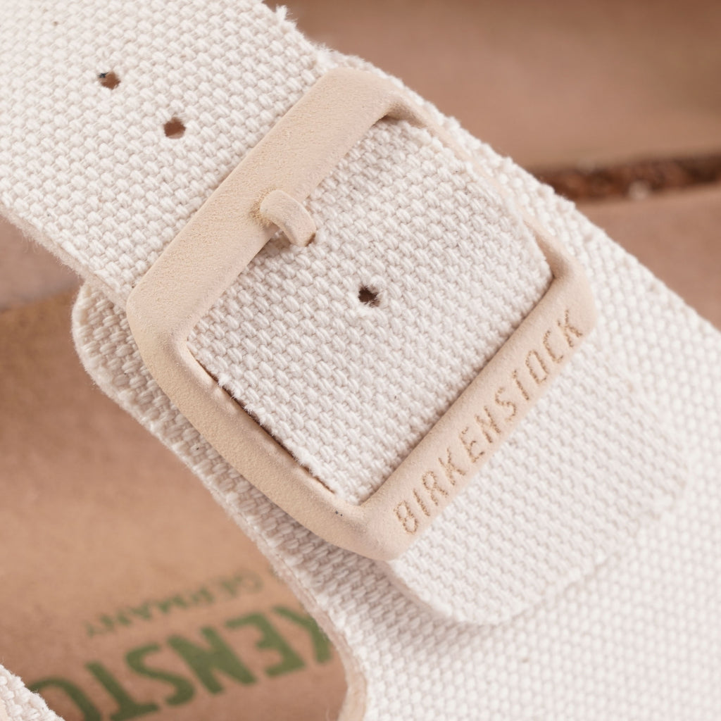 Birkenstock Womens Arizona Vegan - Eggshell