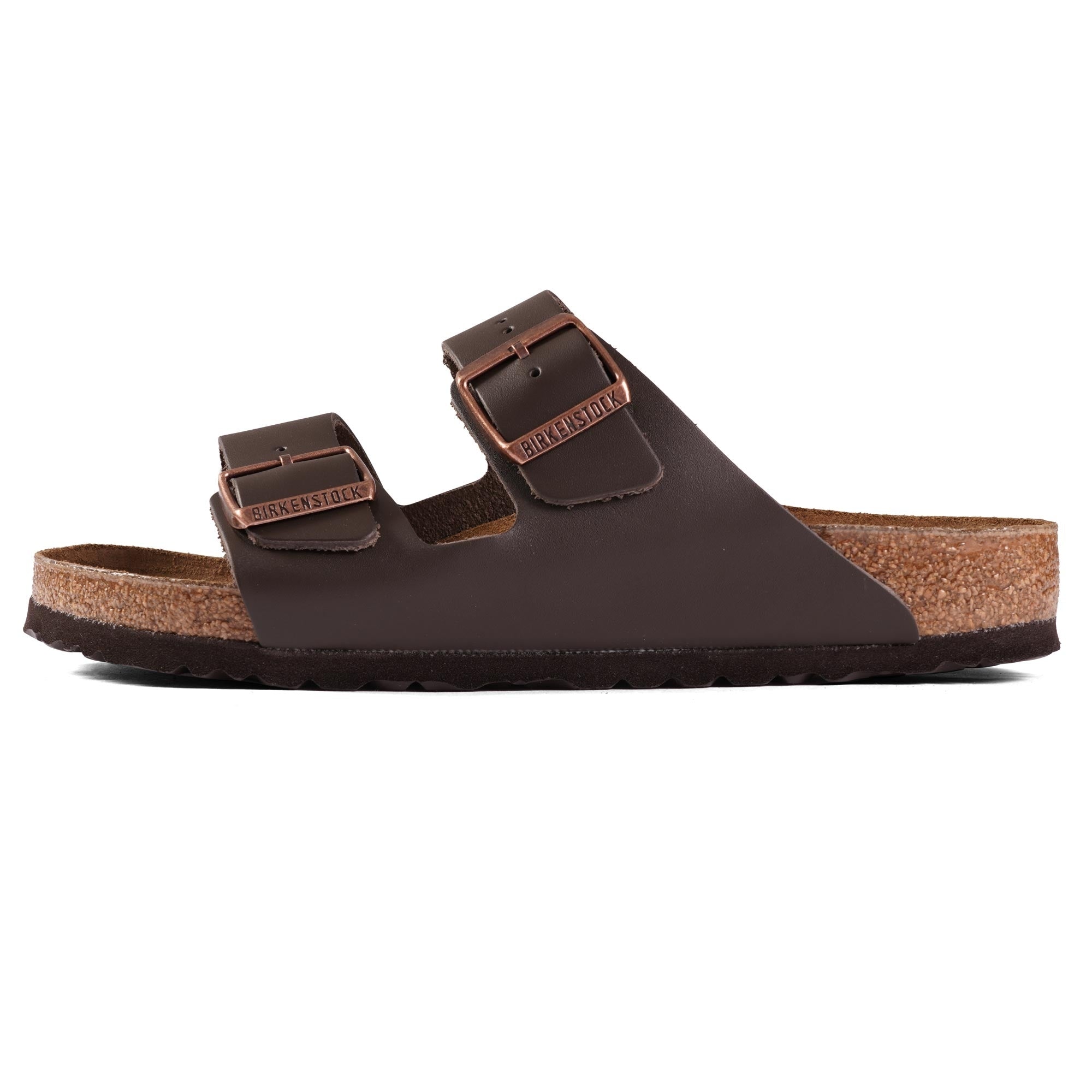 Birkenstock Arizona Natural Leather - Dark Brown