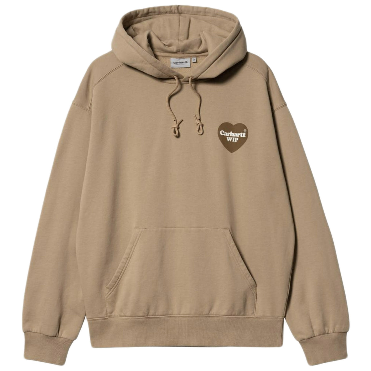Carhartt WIP Hooded Heart Sweat - Dusty Brown – Stuarts London