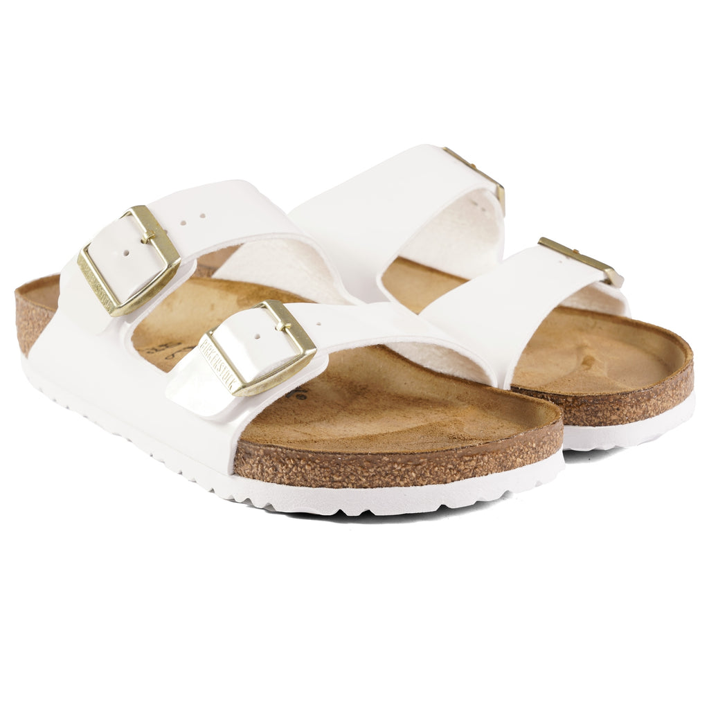 Birkenstock Womens Arizona - Patent White