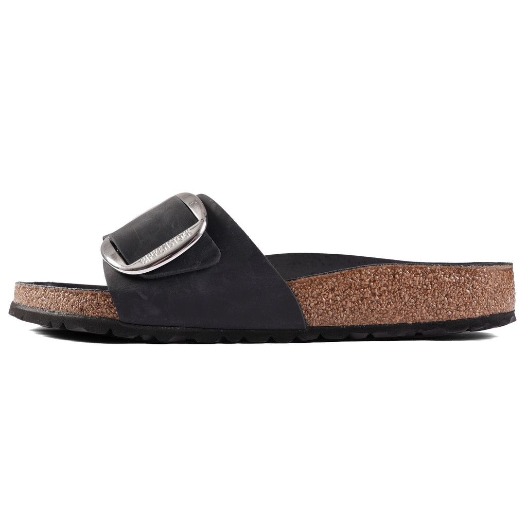 Birkenstock Womens Madrid Big Buckle - Black