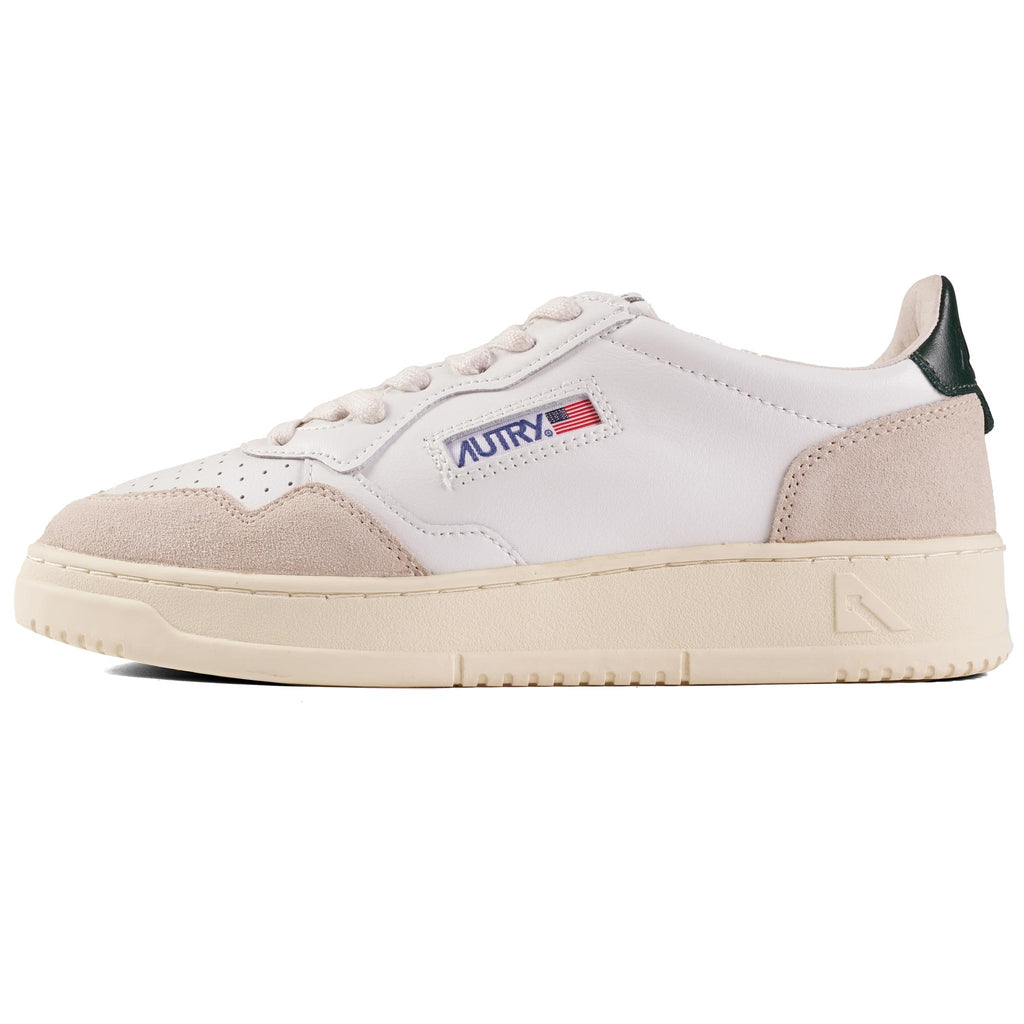 Autry Medalist Low Sneaker - White & Mount