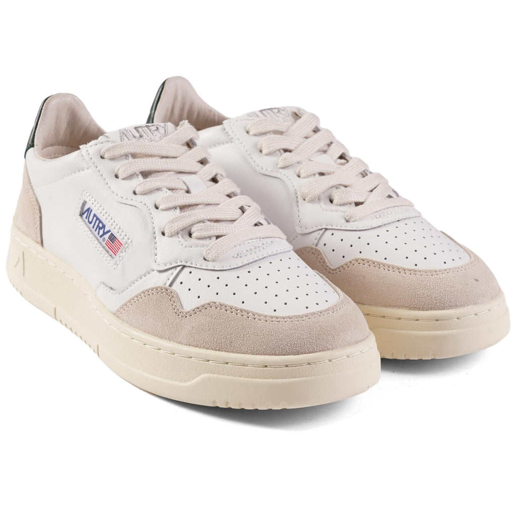 Autry Medalist Low Sneaker - White & Mount