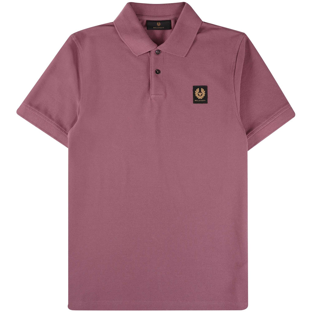 Belstaff Logo Polo Shirt - Mulberry