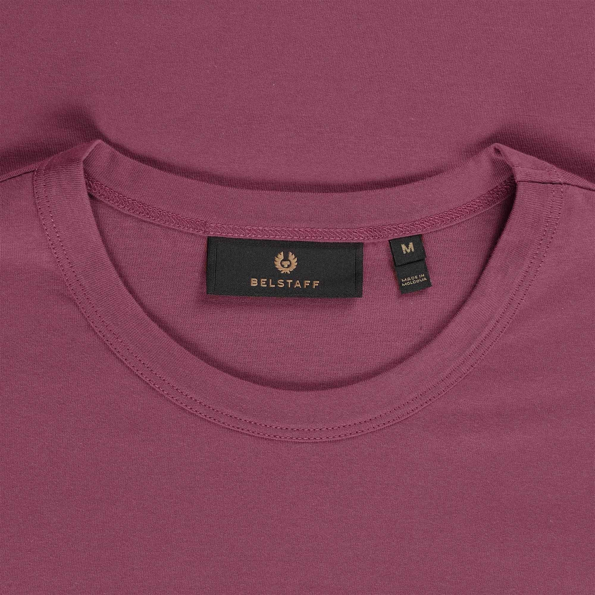 Belstaff Logo T-Shirt - Mulberry