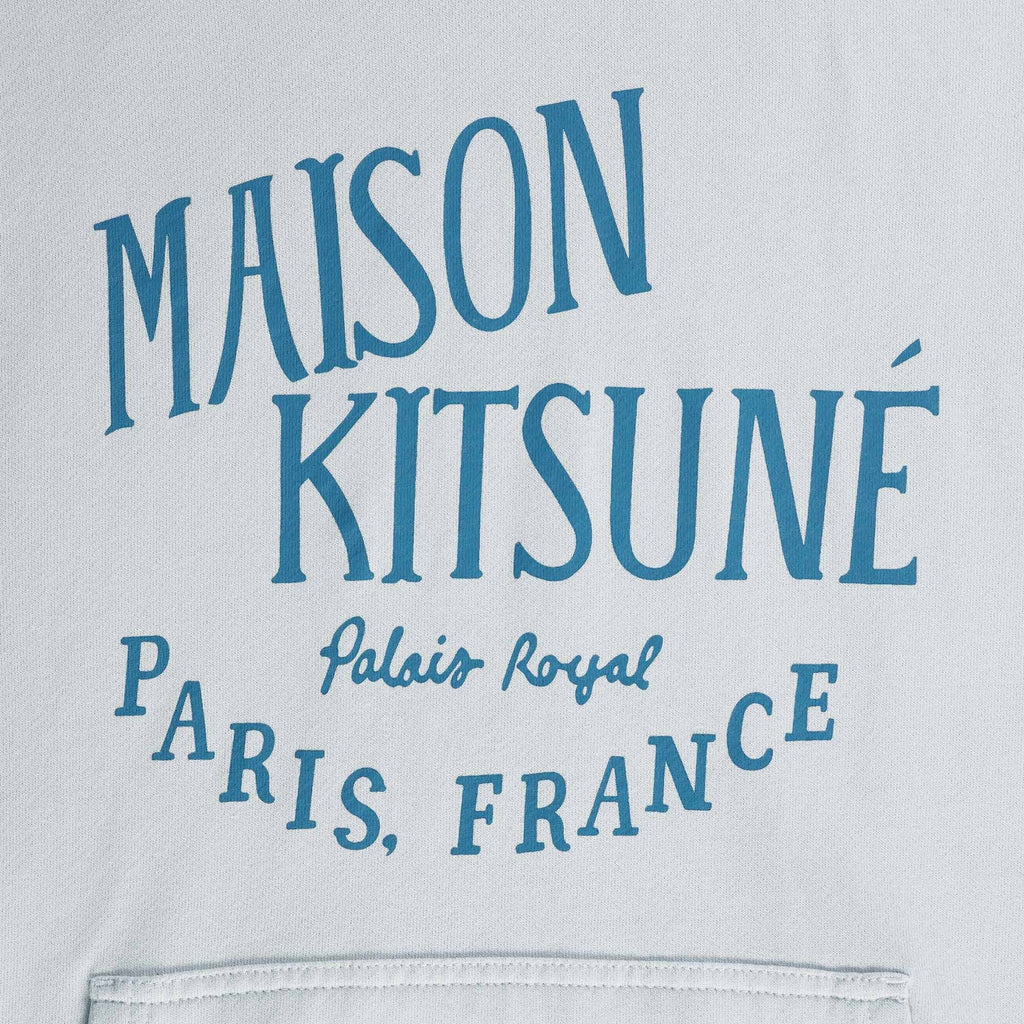 Maison Kitsune Palais Royal Classic Hoodie - Grey Blue