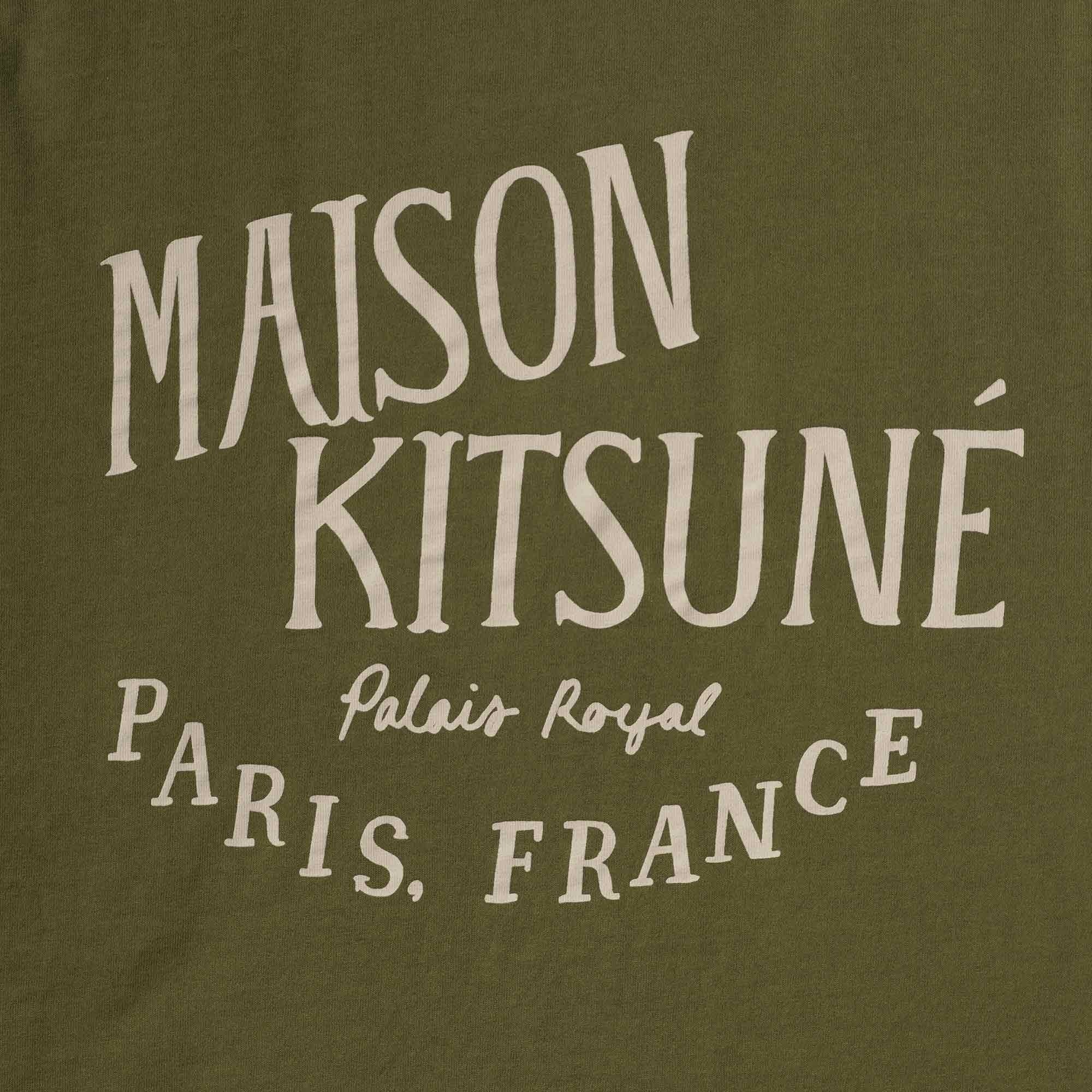 Maison Kitsune Palais Royal Classic T-Shirt - Khaki