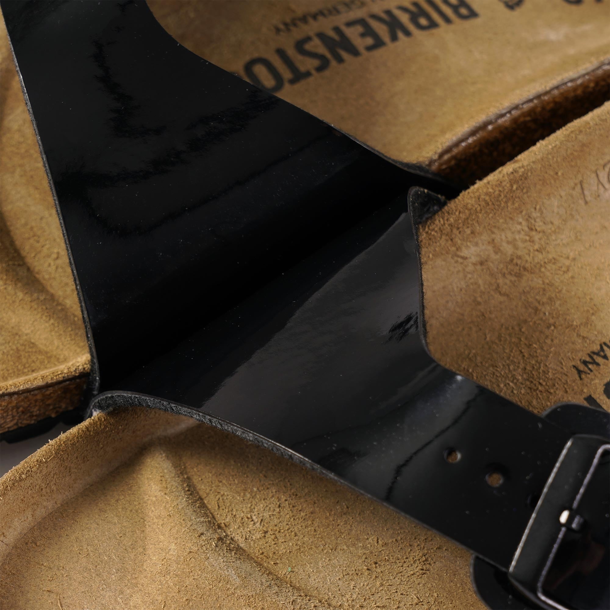 Birkenstock Womens Madrid BS - Patent Black