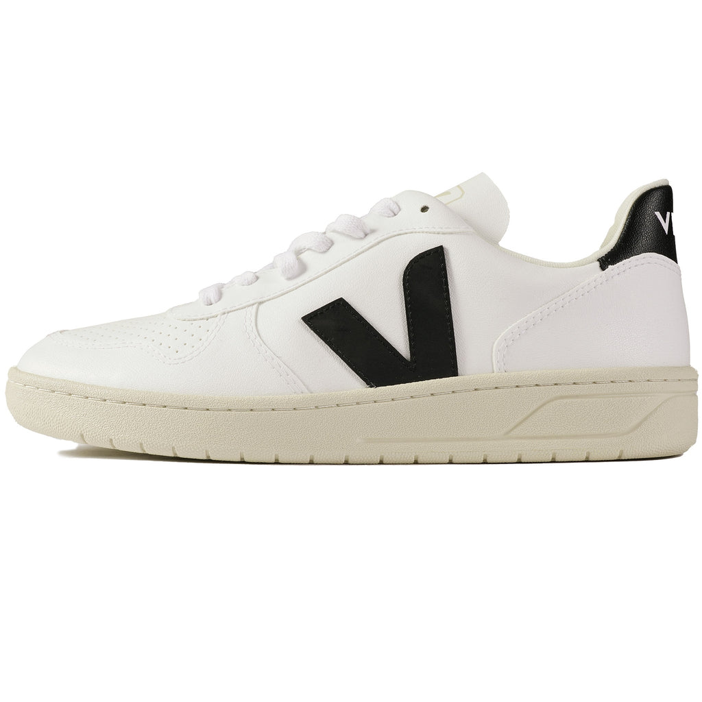 Veja V-10 CWL - White & Black