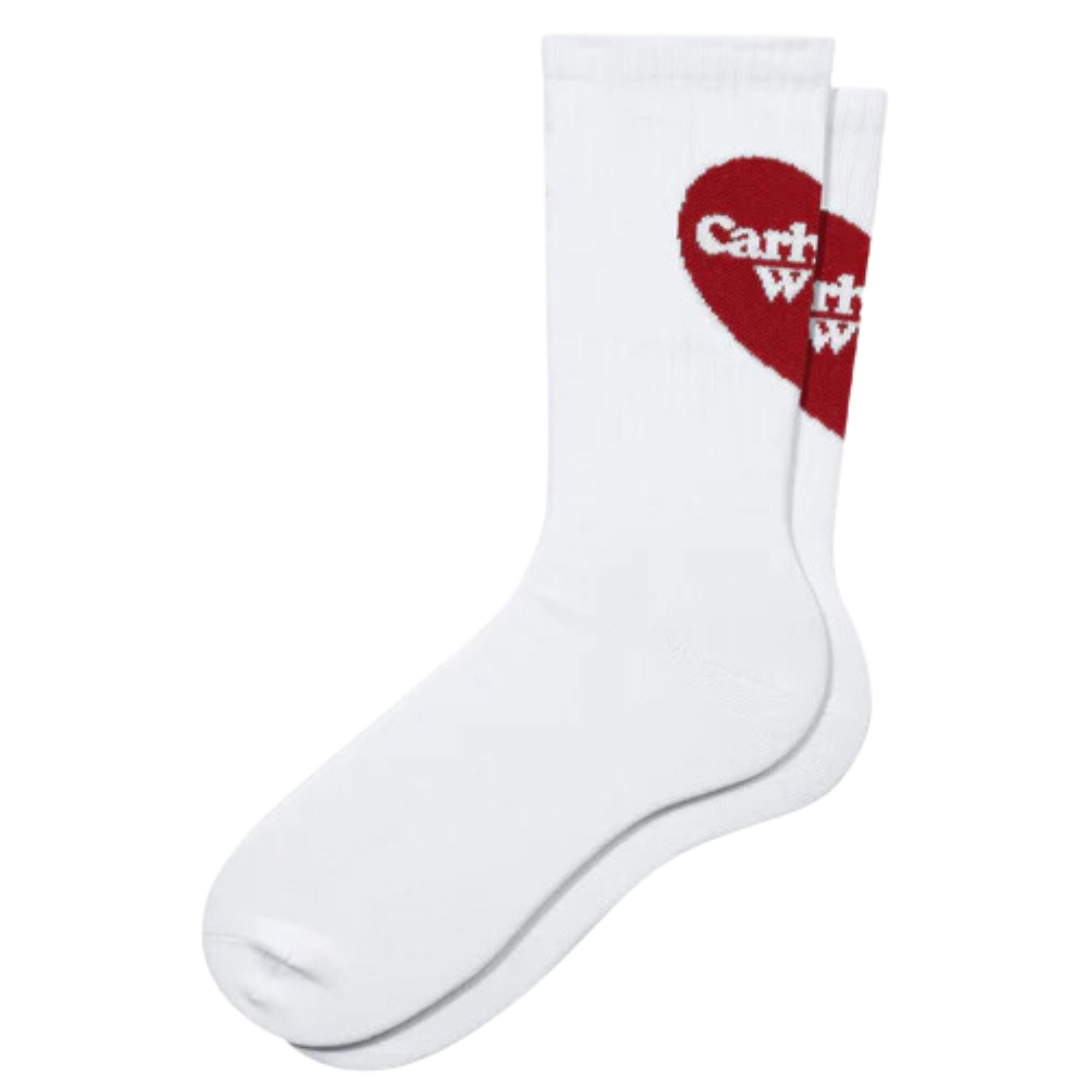 Carhartt WIP Heart Socks - White