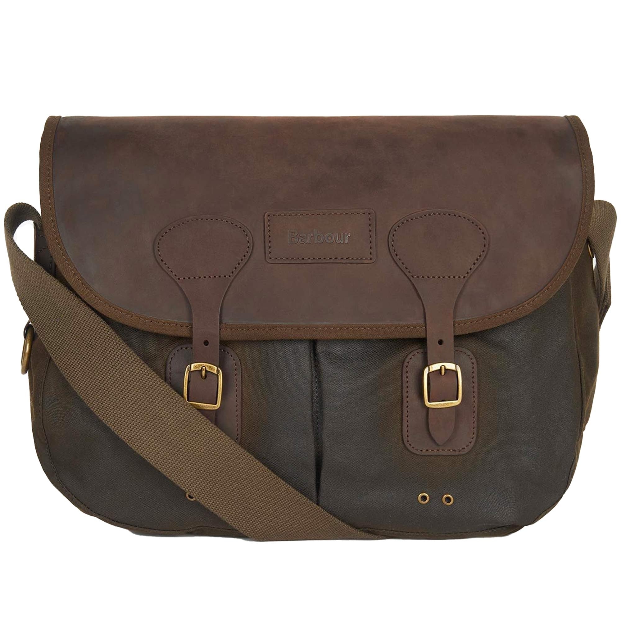 Wax Leather Tarras Bag - Olive