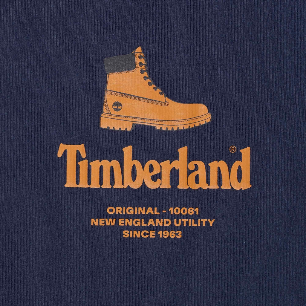 Timberland Logo T-Shirt - Navy