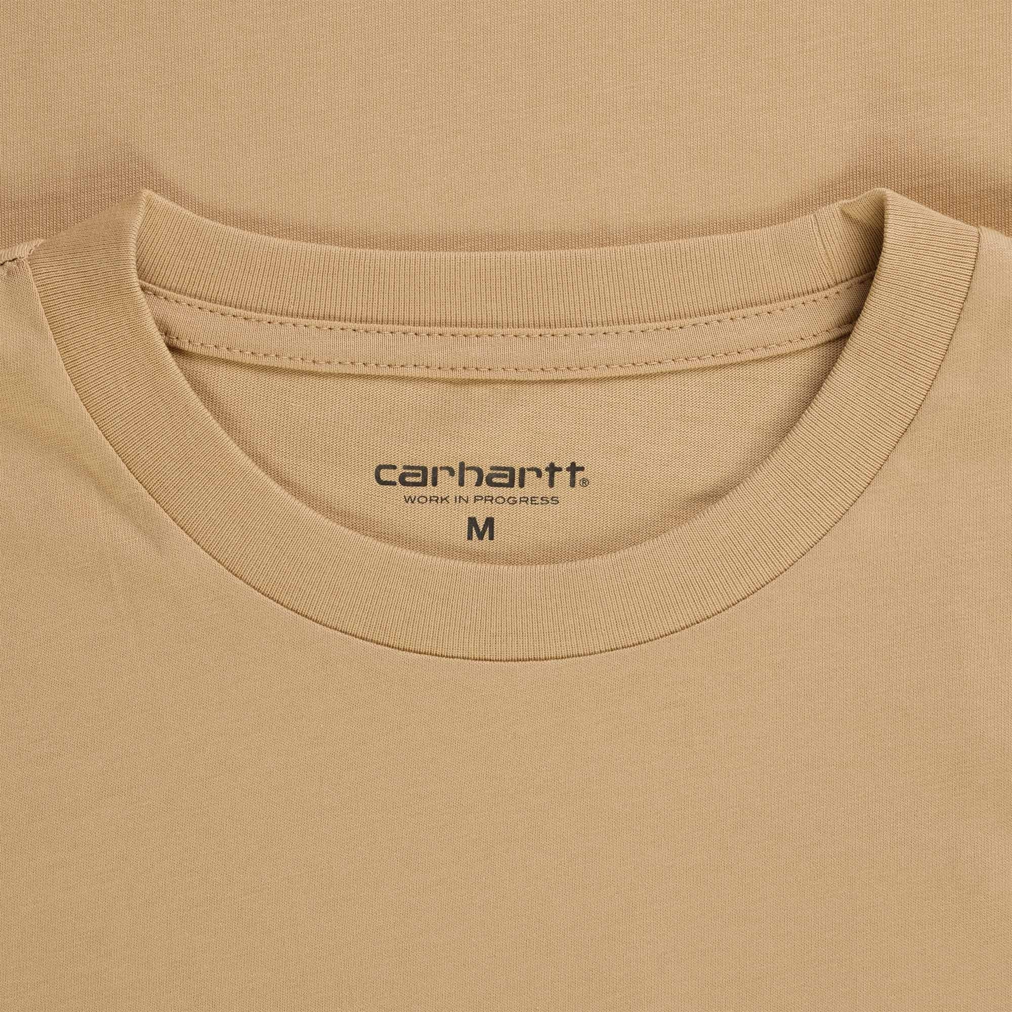 Carhartt WIP Short Sleeve Pocket T-Shirt - Dusty Brown