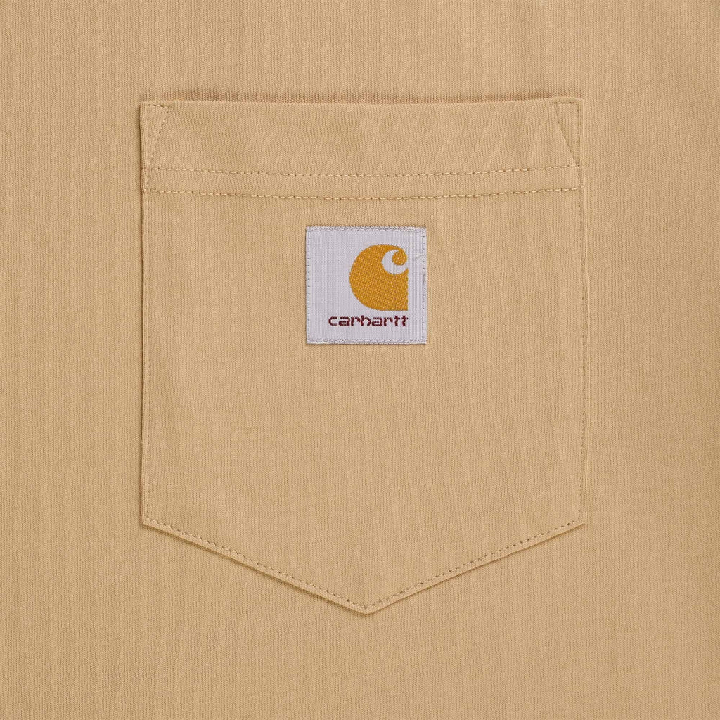 Carhartt WIP Short Sleeve Pocket T-Shirt - Dusty Brown