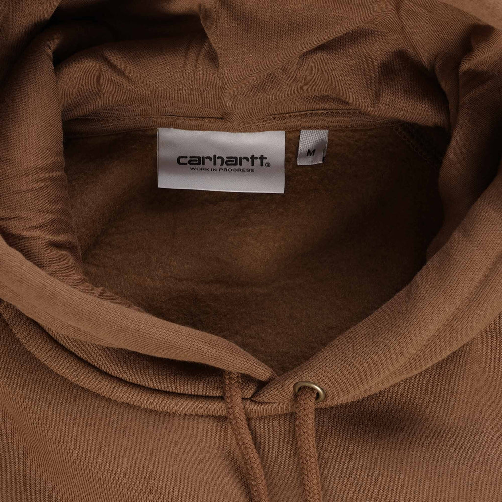 Carhartt WIP Hooded Chase Sweatshirt - Tamarind