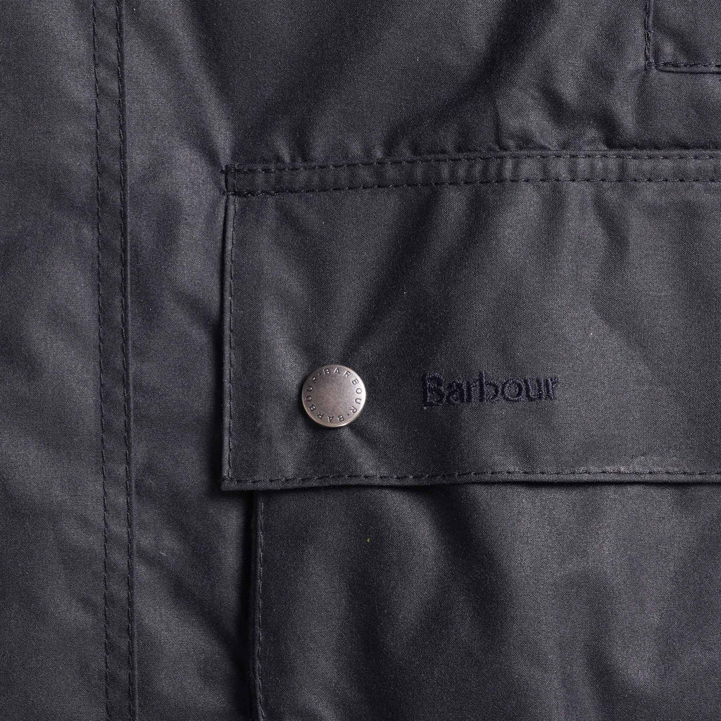 Beaufort Wax Jacket - Navy