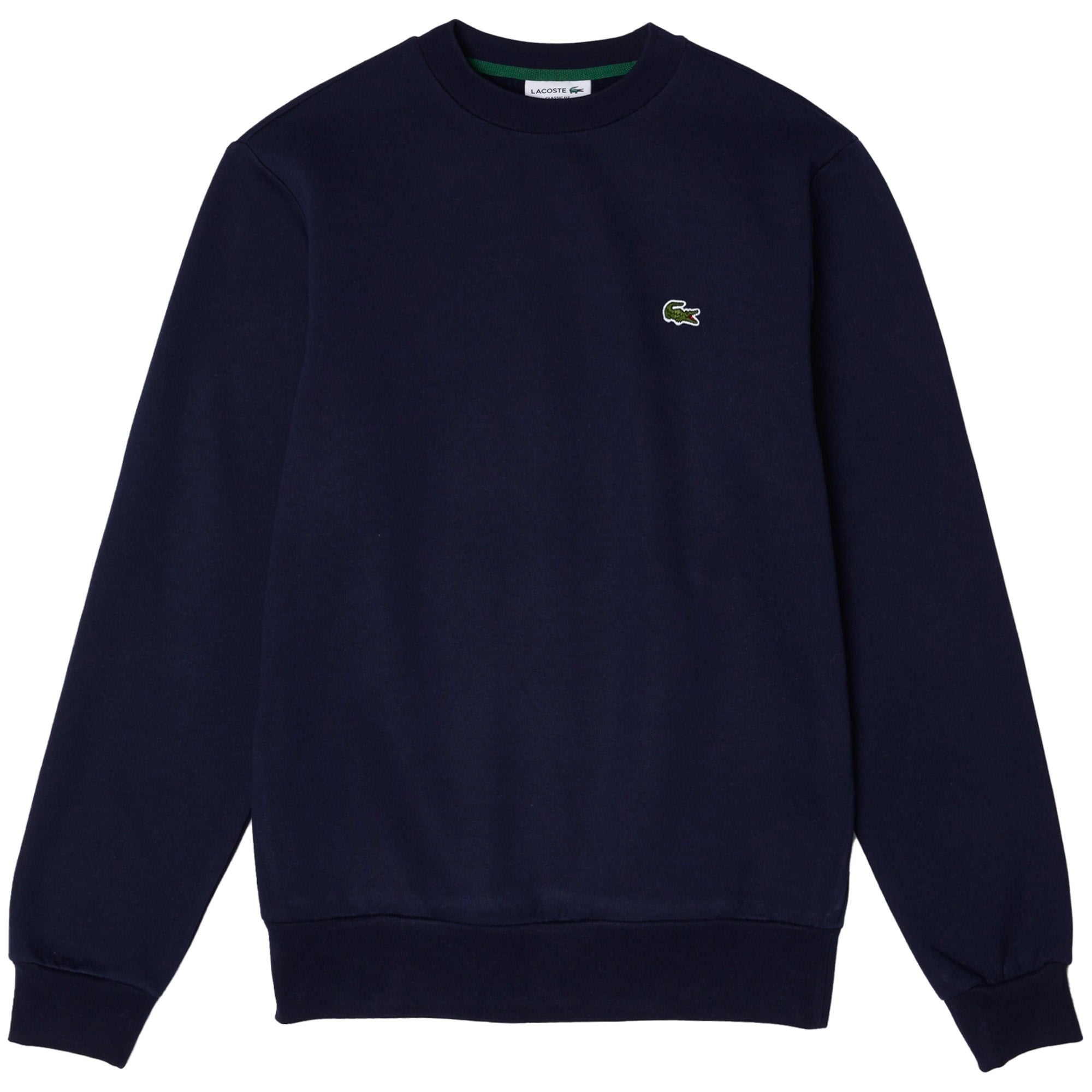 Lacoste Organic Brushed Cotton Sweatshirt - Marine