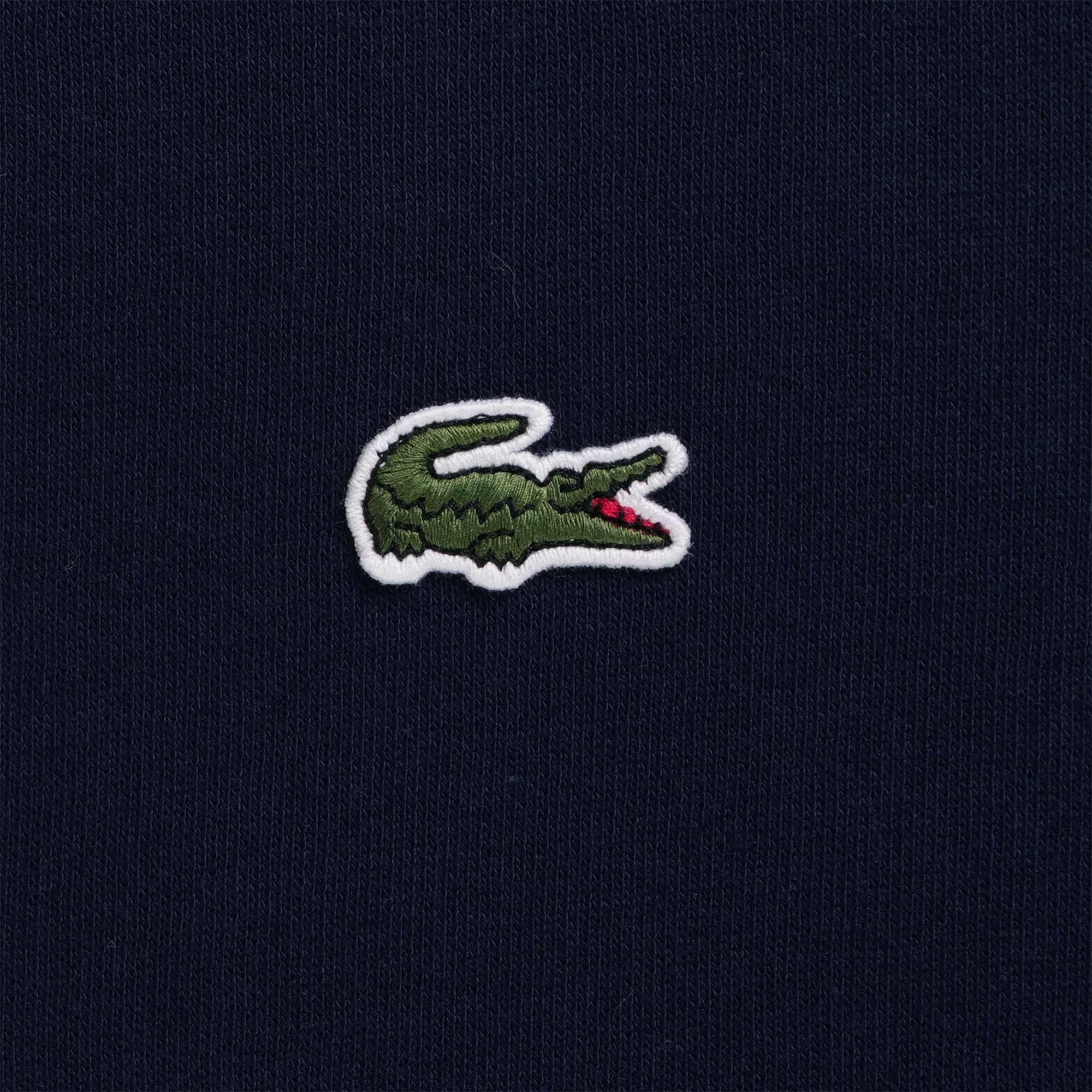 Lacoste Organic Brushed Cotton Sweatshirt - Marine