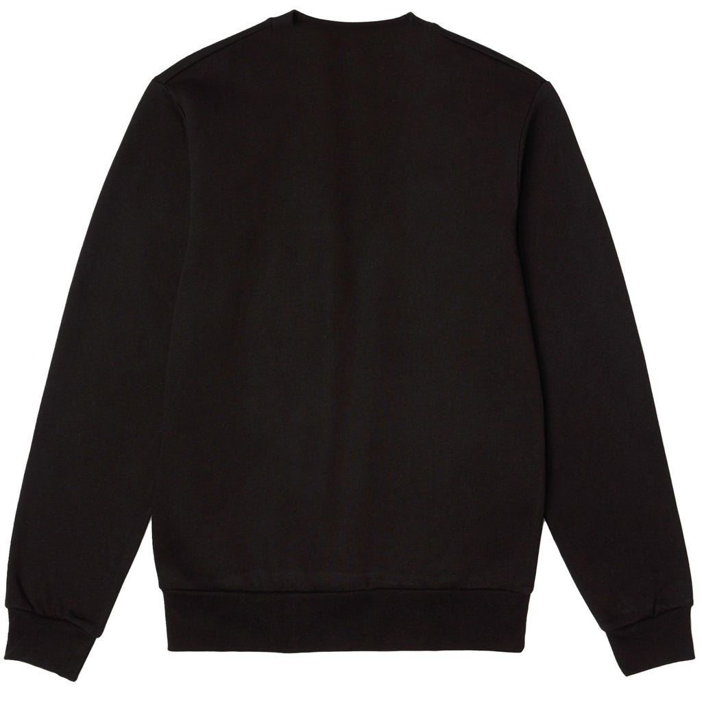 Lacoste Organic Brushed Cotton Sweatshirt - Black