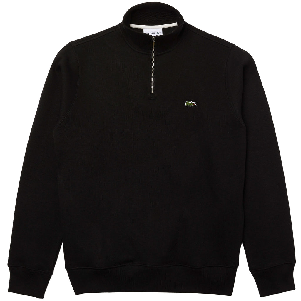 1/4 Zip Sweatshirt - Black