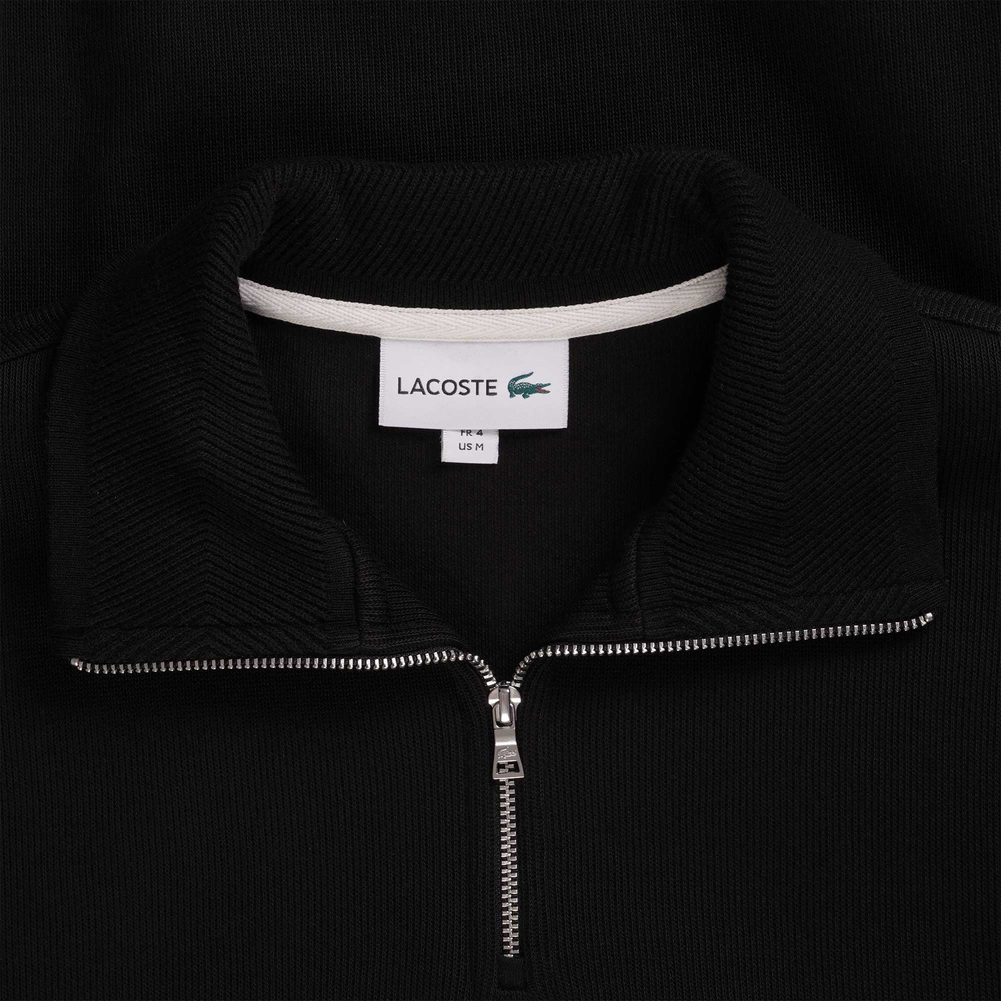 1/4 Zip Sweatshirt - Black