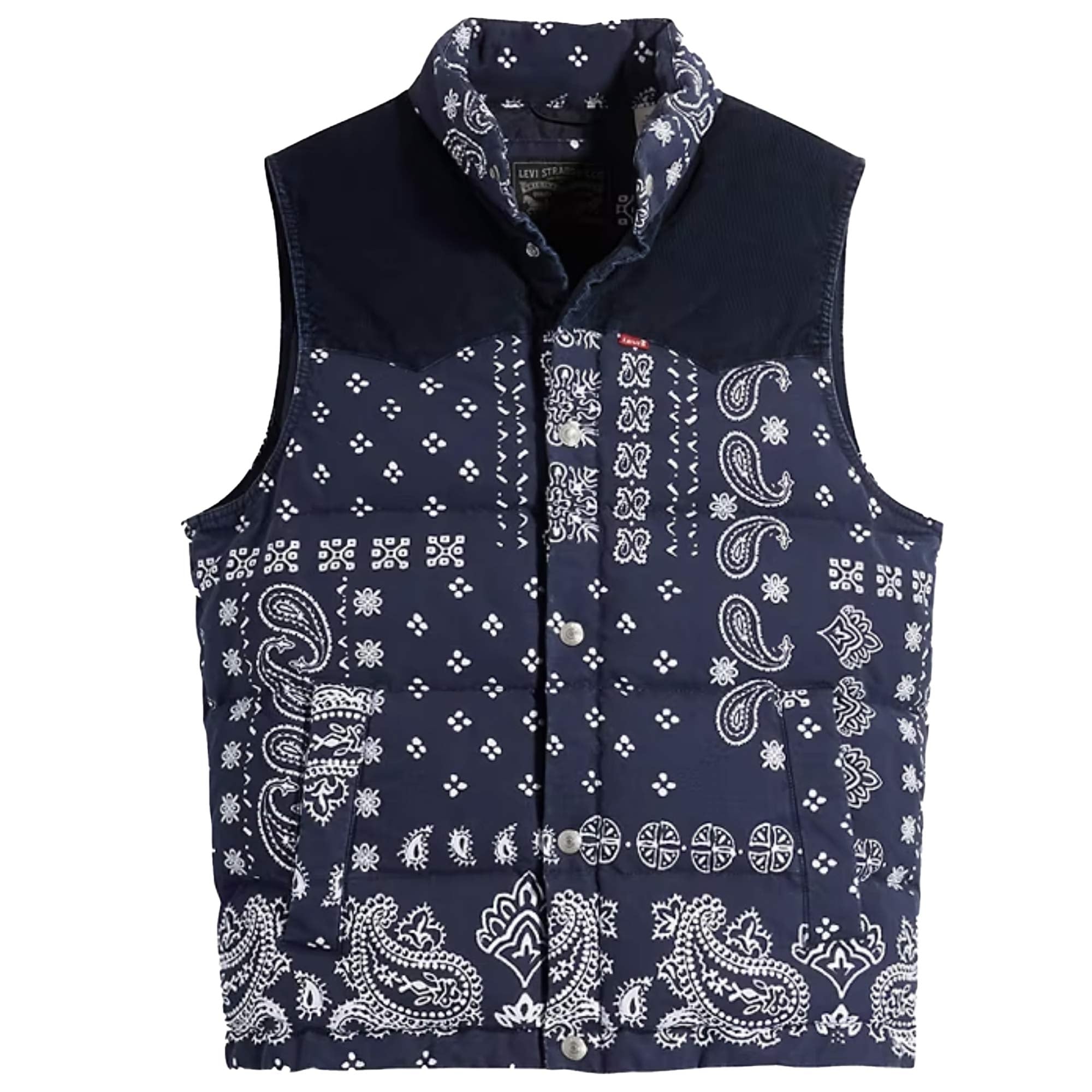 Levi's® Western Super Puffer Vest - Bandana