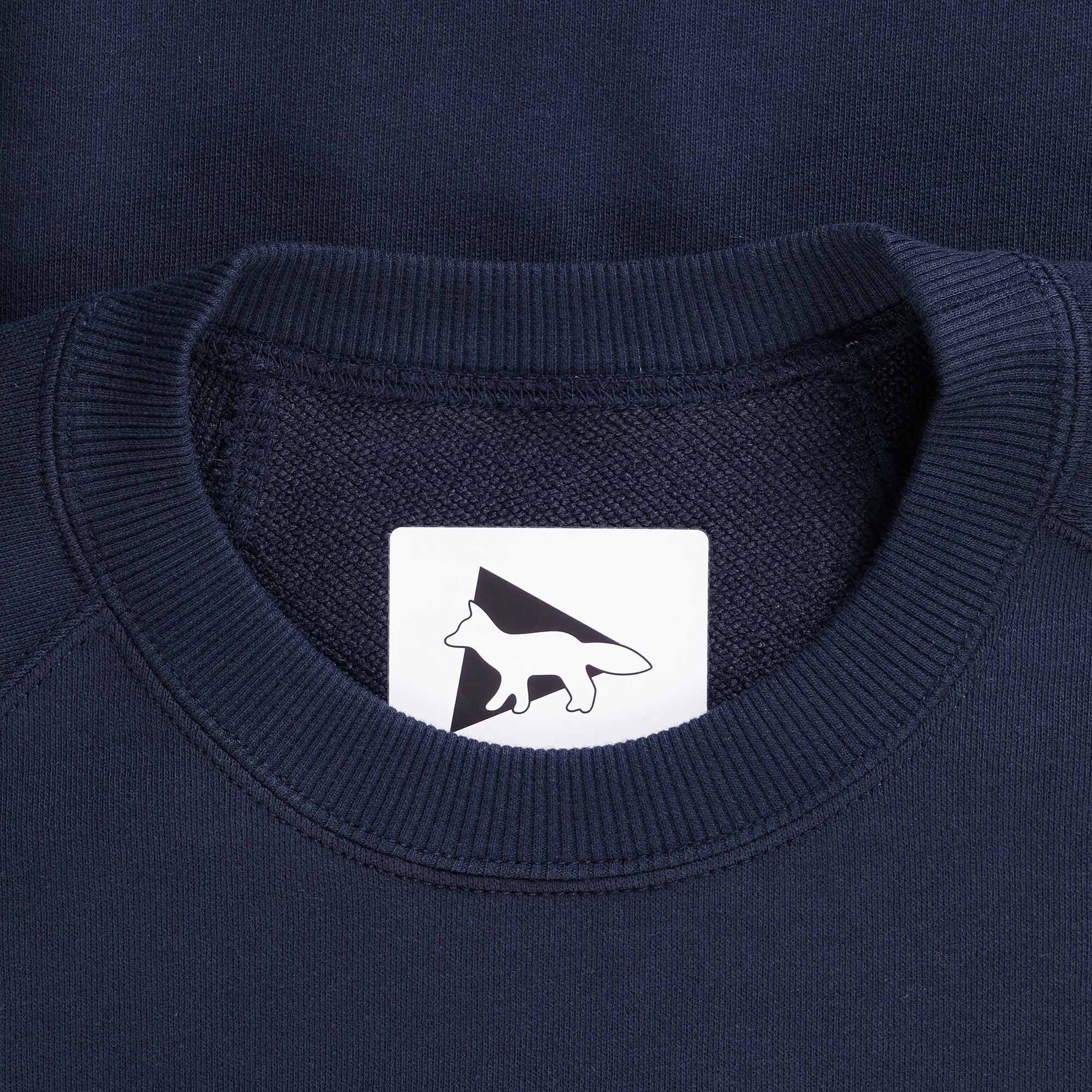 x Maison Kitsuné Dry Cotton Sweatshirt - Navy