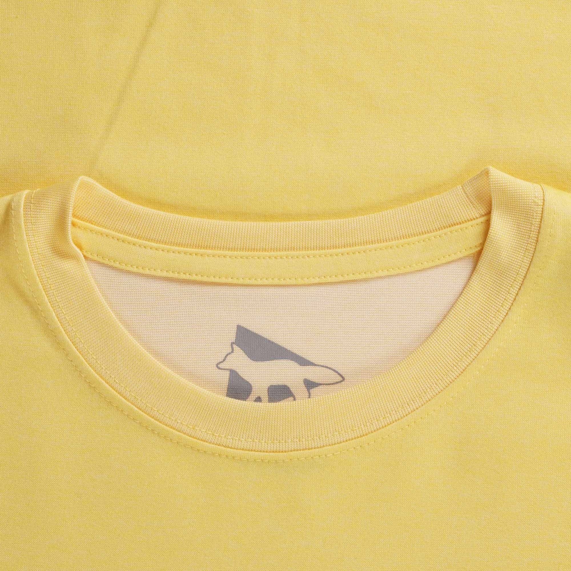 And Wander x Maison Kitsun Dry Cotton T-Shirt - Yellow