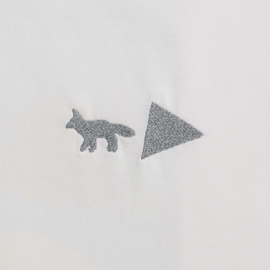 And Wander x Maison Kitsun Dry Cotton T-Shirt - Off White