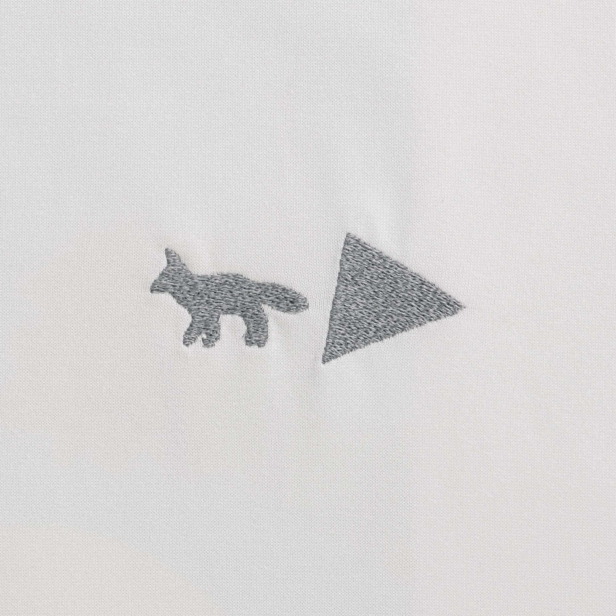 And Wander x Maison Kitsun Dry Cotton T-Shirt - Off White
