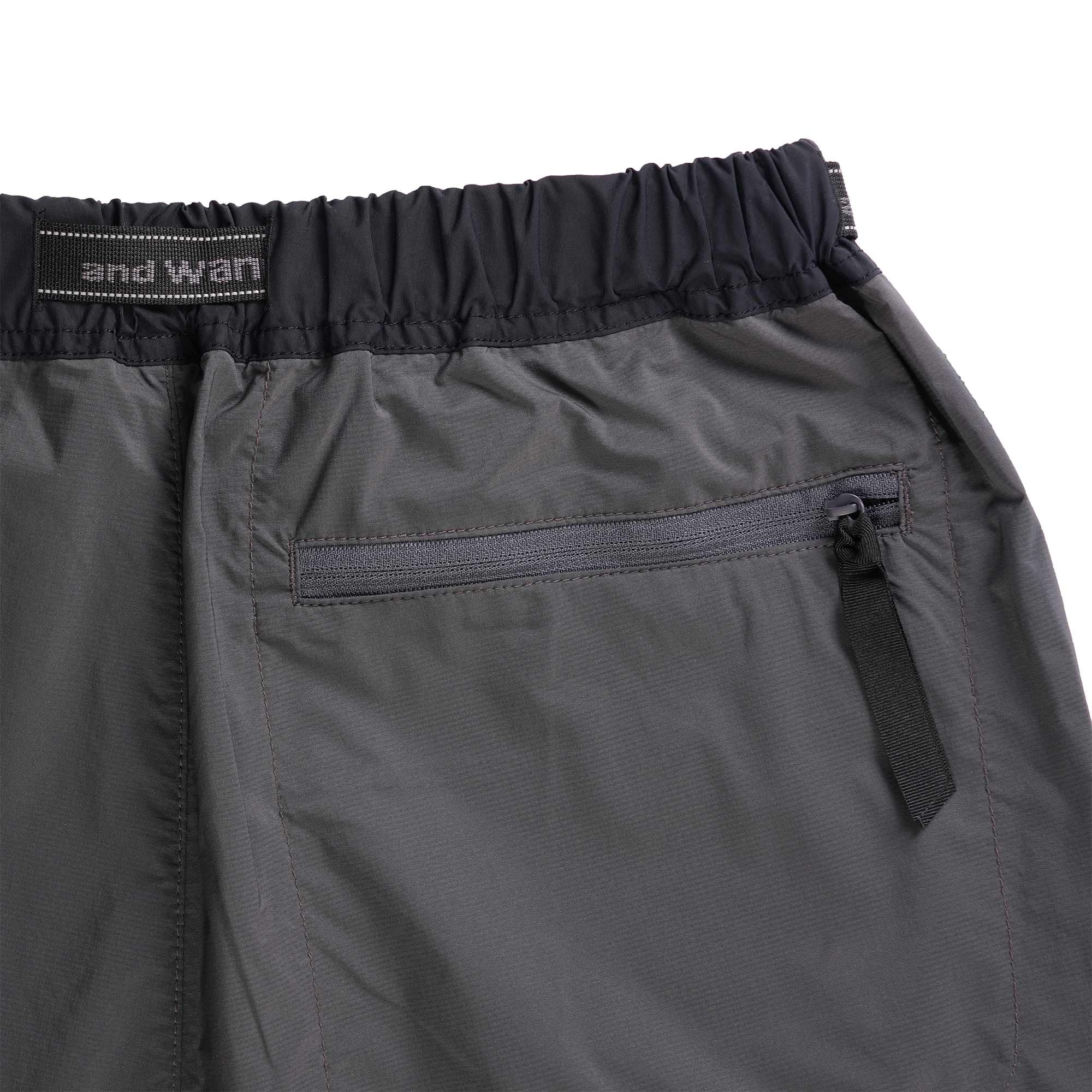 And Wander x Maison Kitsun Ultra Light Weight Pants - Charcoal