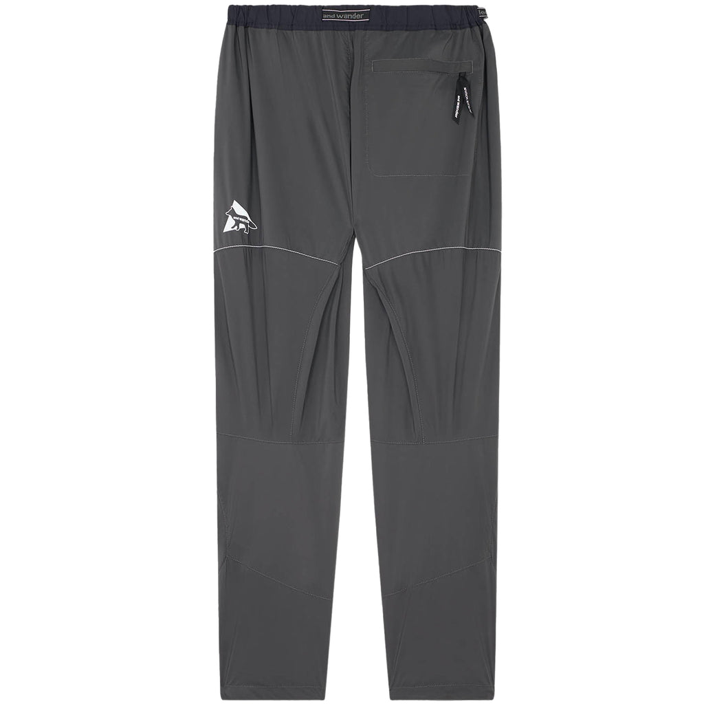 And Wander x Maison Kitsun Ultra Light Weight Pants - Charcoal