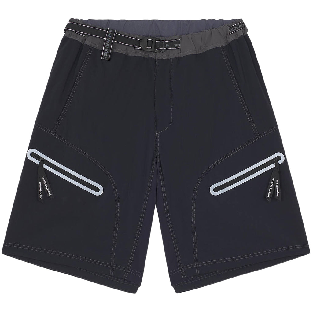 x Maison Kitsuné Hiking Set Up Shorts - Black