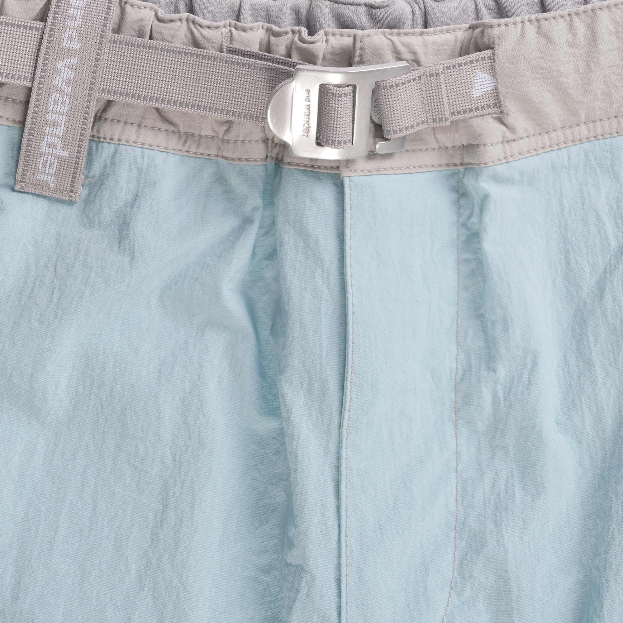 And Wander x Maison Kitsun Hiking Set Up Shorts - Light Blue