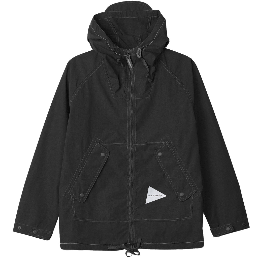 And Wander Kevlar Hooded Jacket - Charcoal