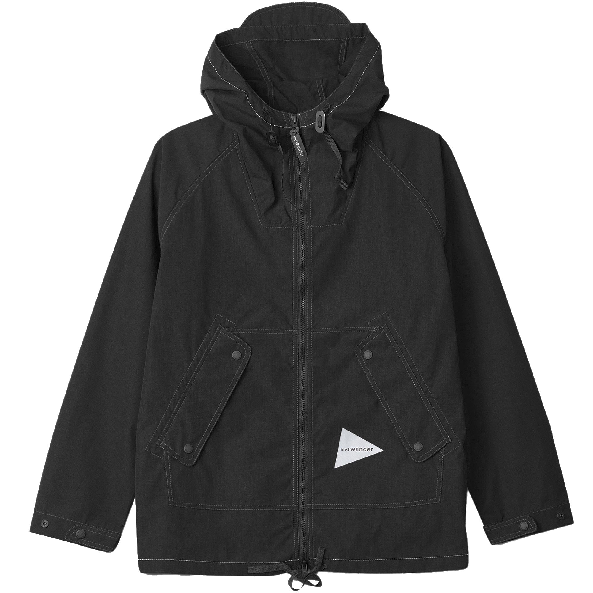 And Wander Kevlar Hooded Jacket - Charcoal