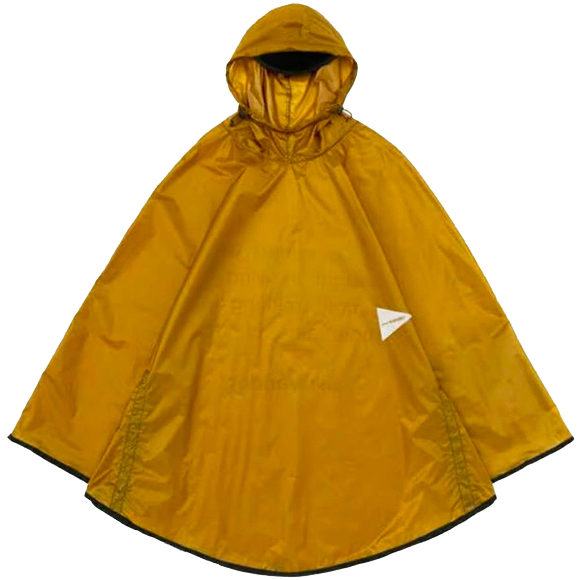 And Wander Sil Poncho - Yellow