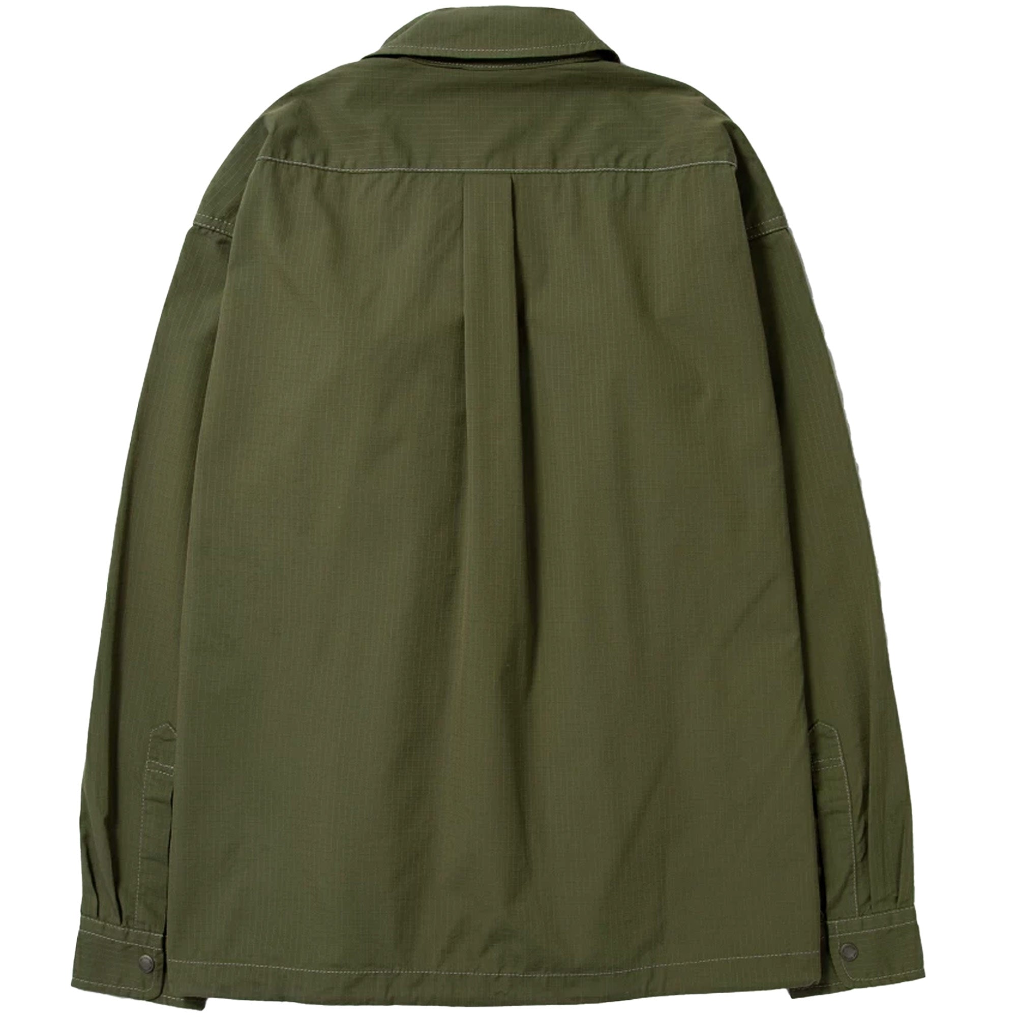 And Wander Dry Rip Cotton-Blend Shirt Jacket  - Khaki