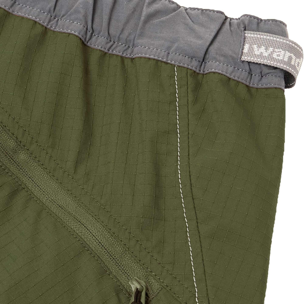 And Wander Straight-Leg Mesh-Trimmed Ripstop Shorts - Khaki