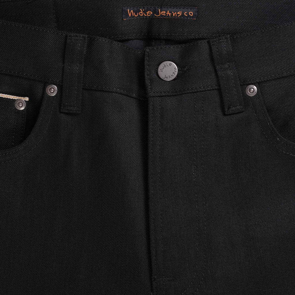 Lean Dean Dry Selvage Jeans - Black