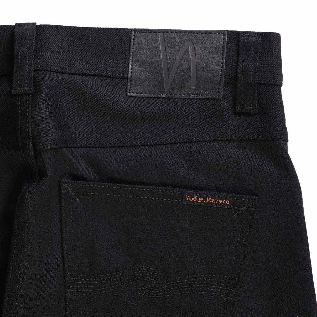 Lean Dean Dry Selvage Jeans - Black