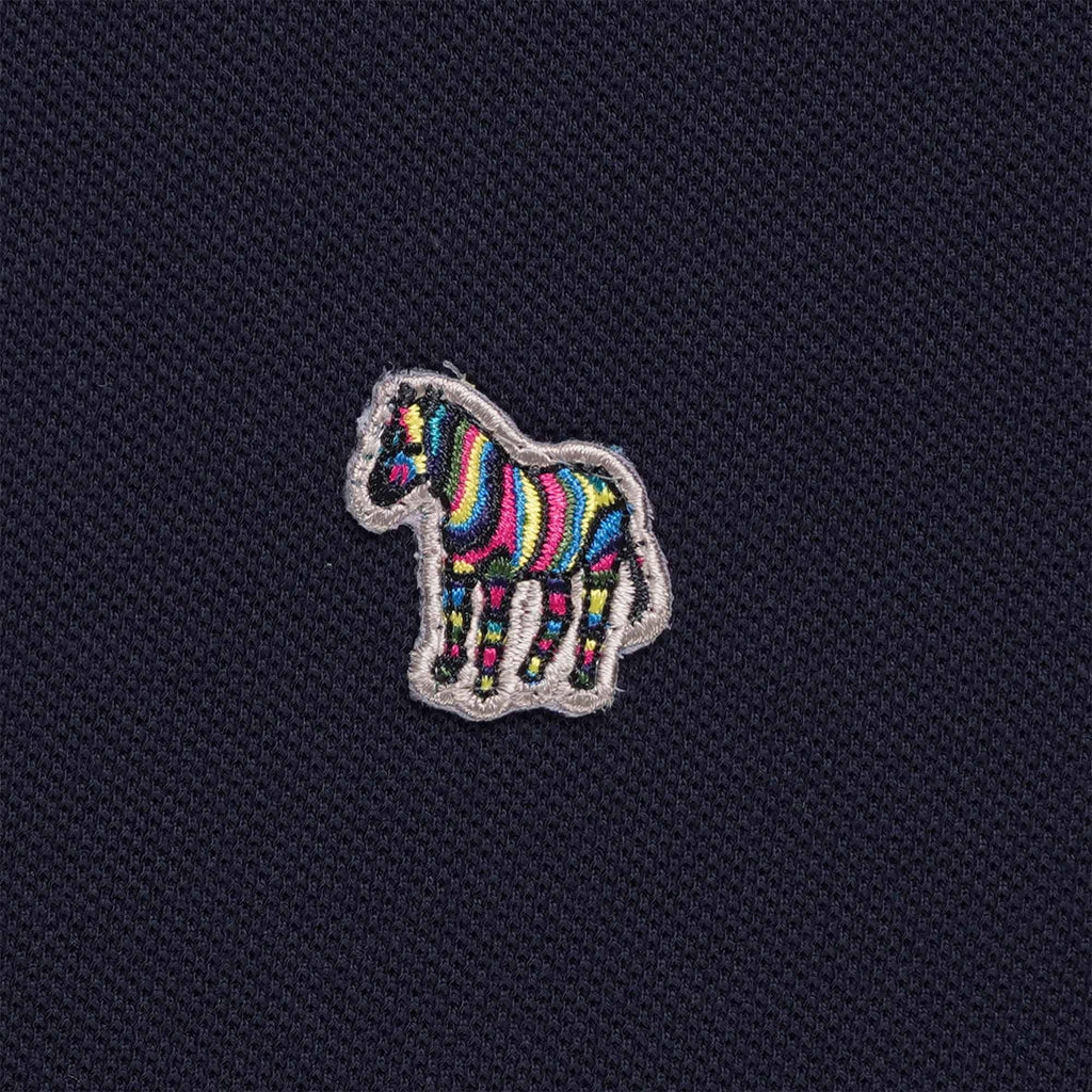 Paul Smith Cotton-Piqu  Zebra Polo Shirt - Dark Navy