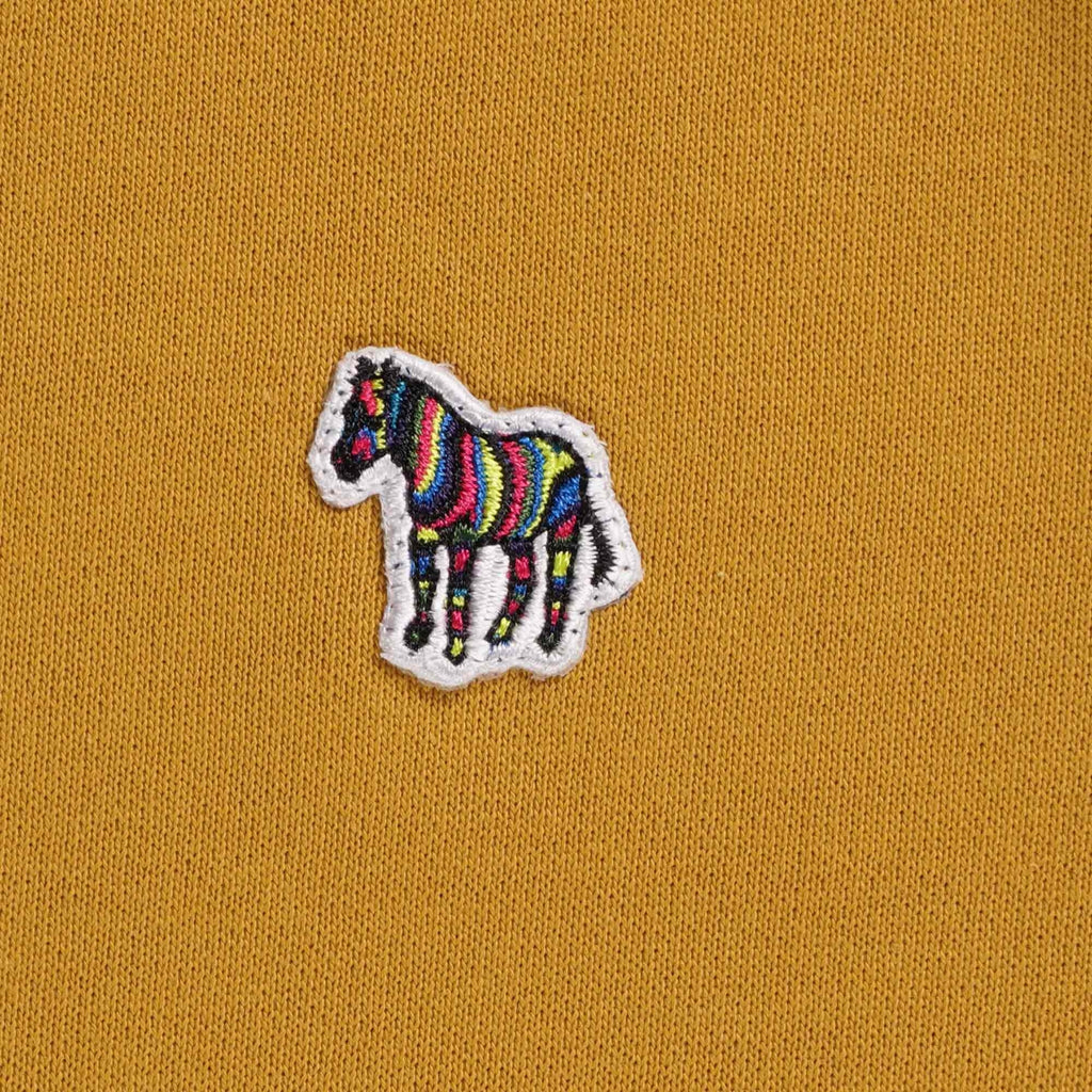 Paul Smith Zebra Logo Cotton Sweatshirt - Ochre