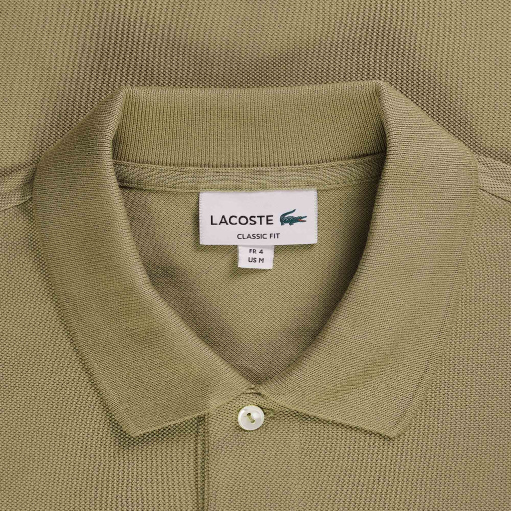 Lacoste Original L.12.12 Long Sleeve Cotton Polo Shirt - Beige