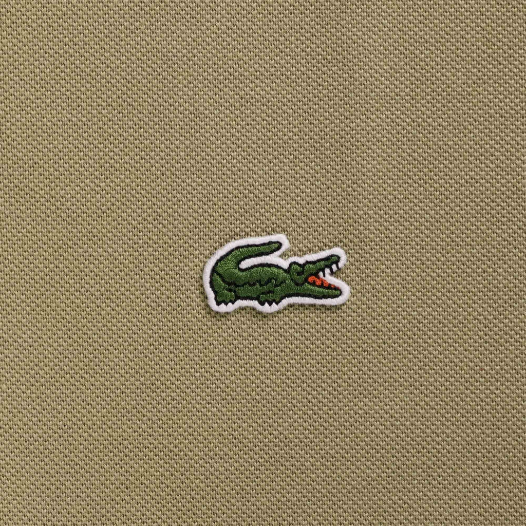 Lacoste Original L.12.12 Long Sleeve Cotton Polo Shirt - Beige