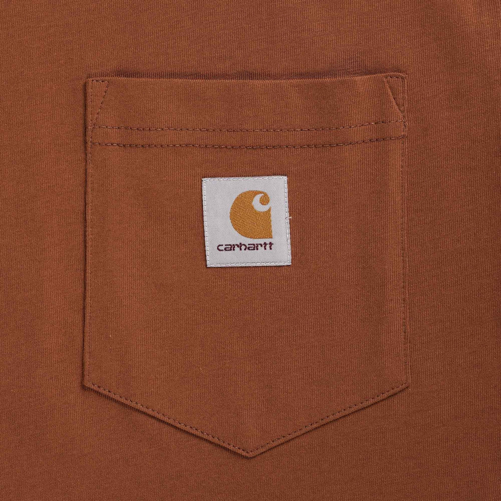 Carhartt WIP Short Sleeve Pocket T-Shirt - Beaver