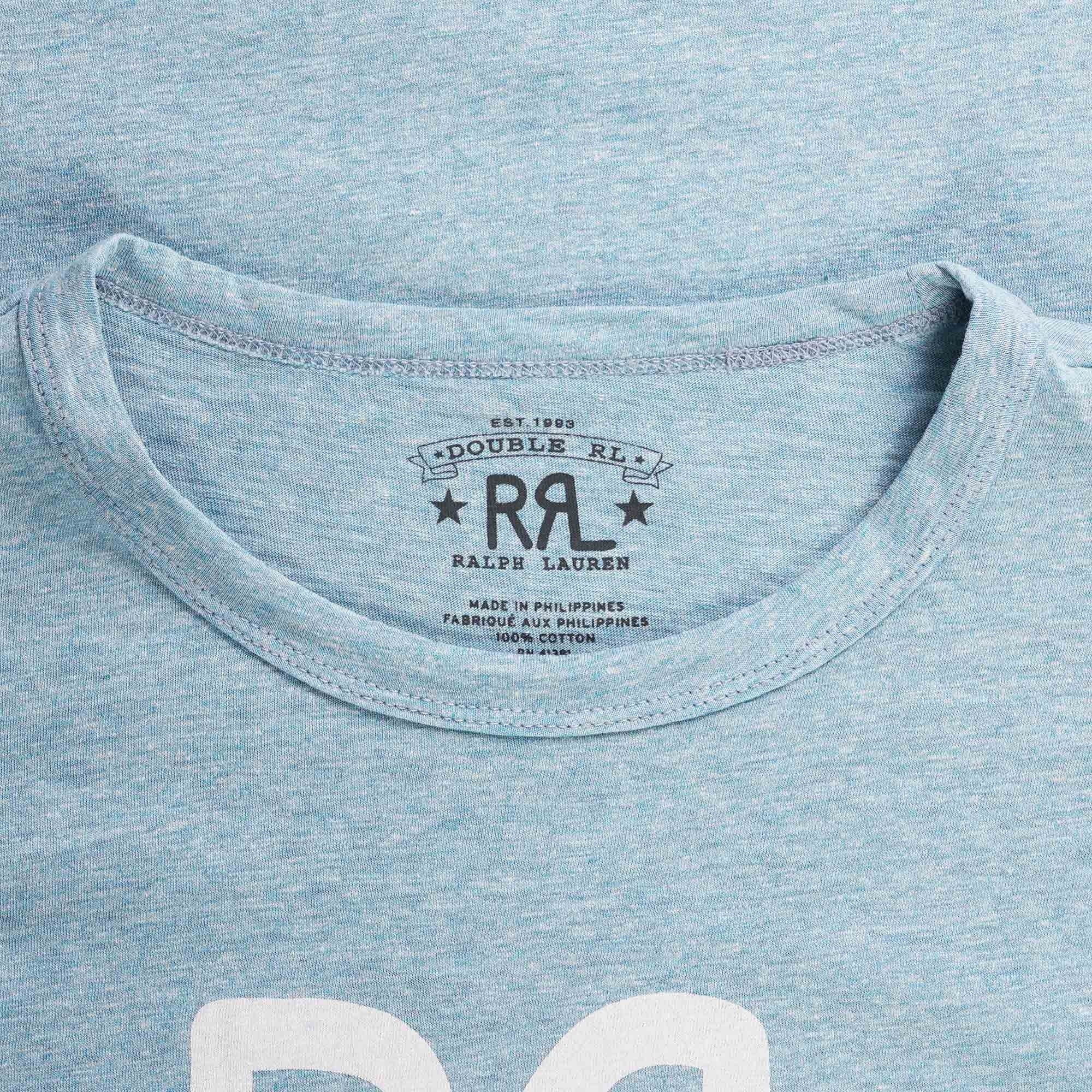 RRL by Ralph Lauren Logo Jersey T-Shirt - Blue