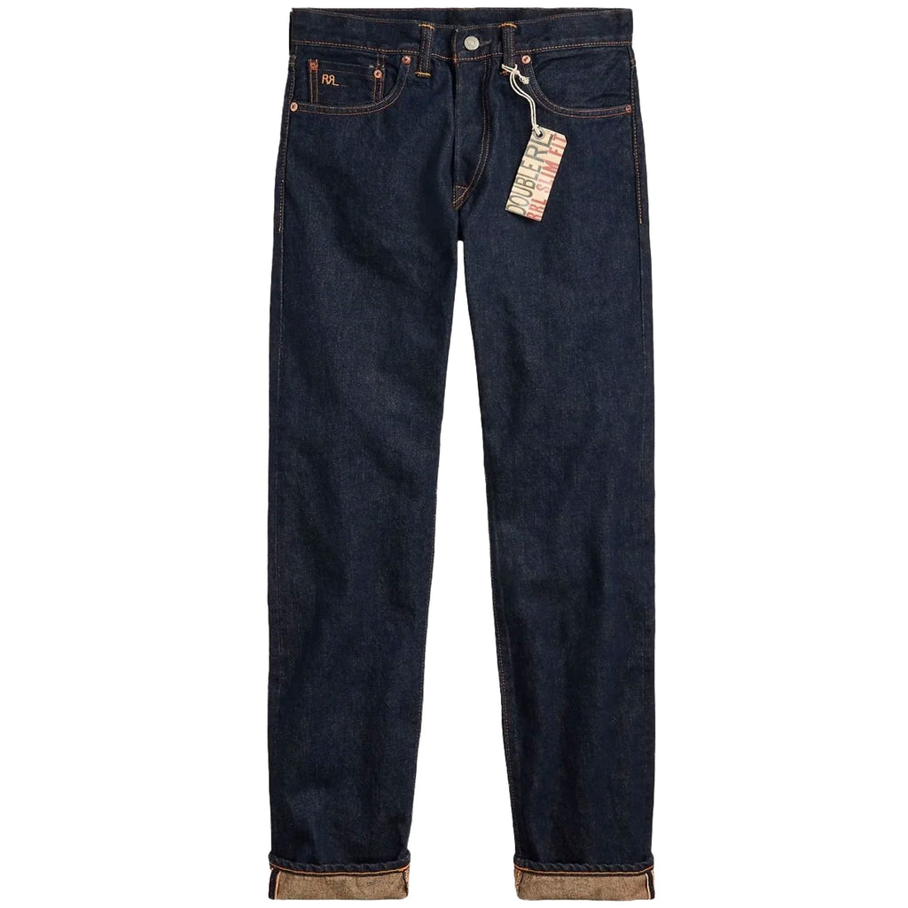 Slim Fit Once-Washed Selvedge Jean - Denim