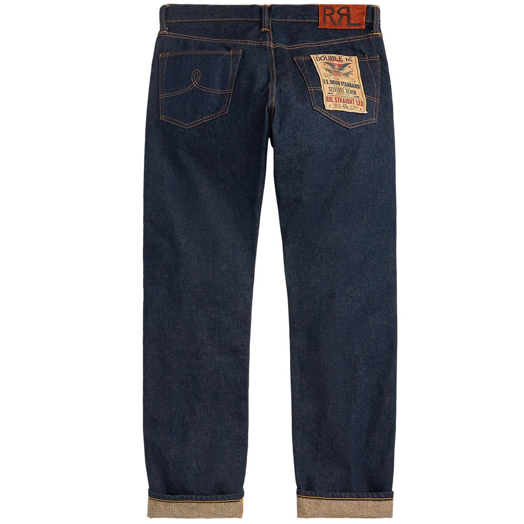 Straight Fit Once-Washed Selvedge Jean - Denim