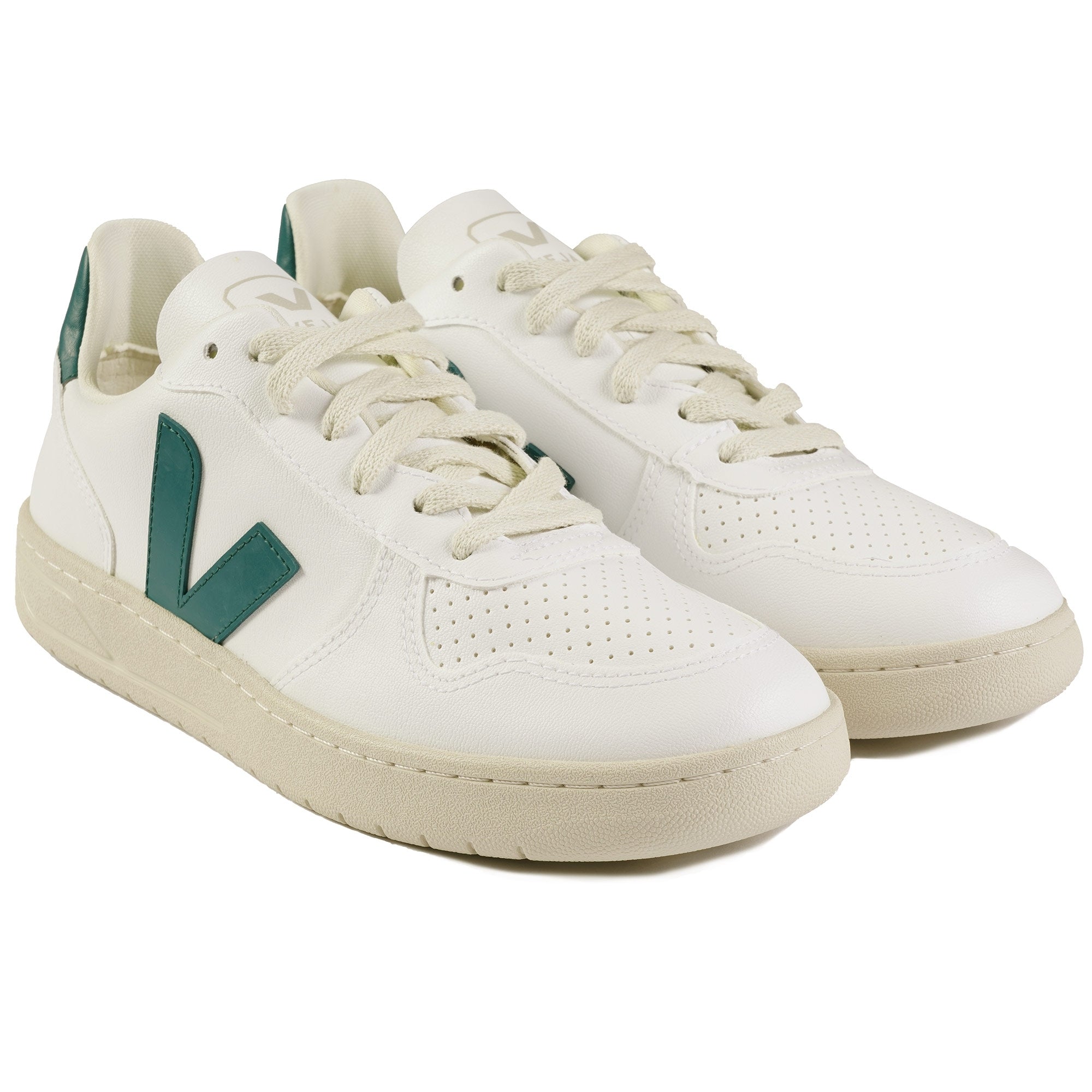Veja Womens V-10 CWL - White & Brittany